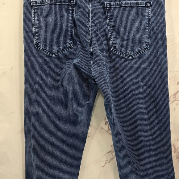 J Brand Jeans Womens 30 Skinny Striped Dark Wash Mid Rise Ruby Breaker - Picture 8 of 13